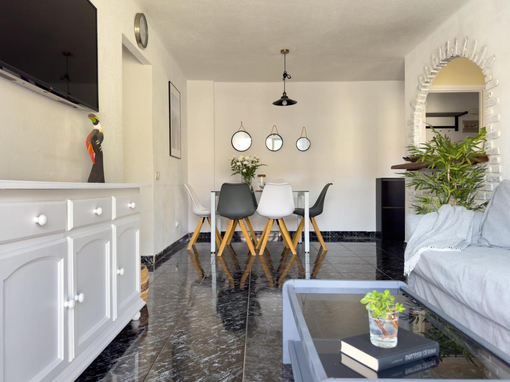 Amazing 3-Bedroom Apartment. Pool And Sea View! ロスクリスティアーノス エクステリア 写真