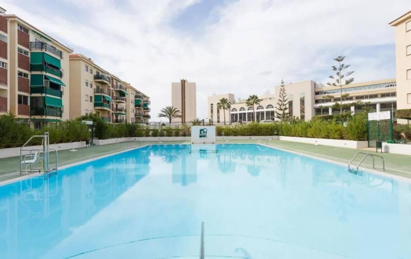 Amazing 3-Bedroom Apartment. Pool And Sea View! ロスクリスティアーノス エクステリア 写真
